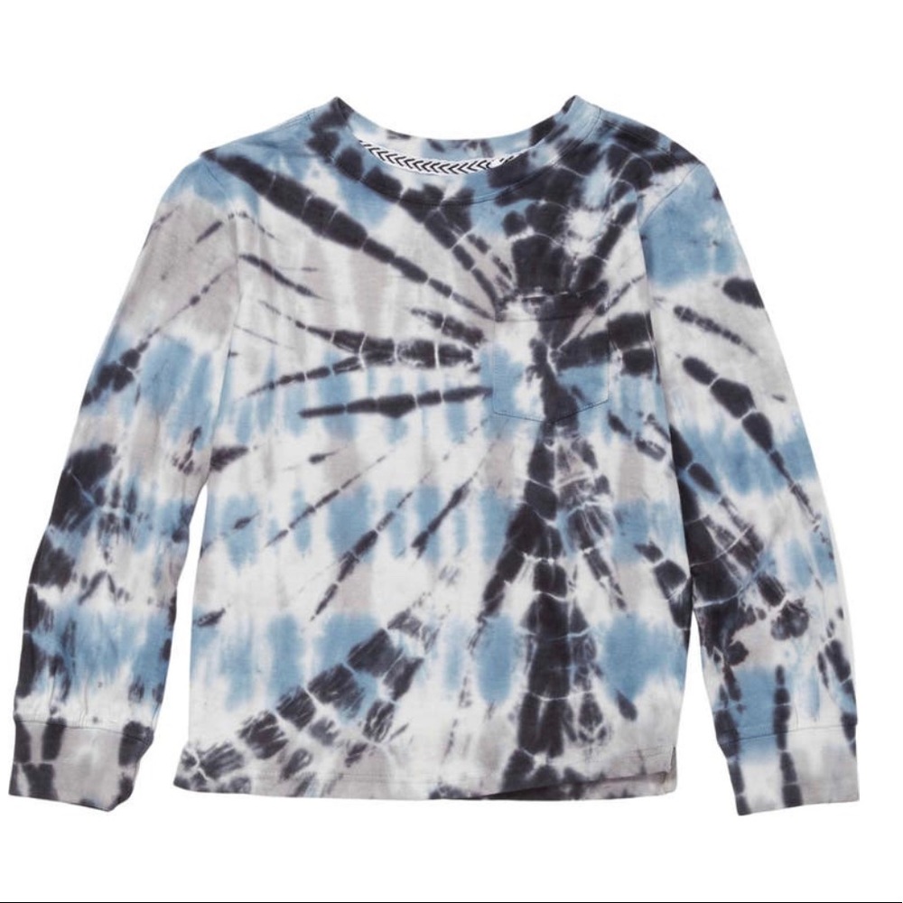 🌊Sovereign Code Tie Dye Pocket Tee🌊